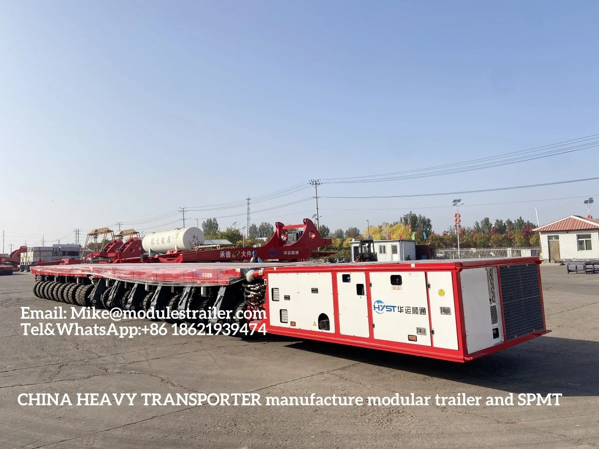 self propelled modular transporter SPMTshceuerle modulestrailer 5