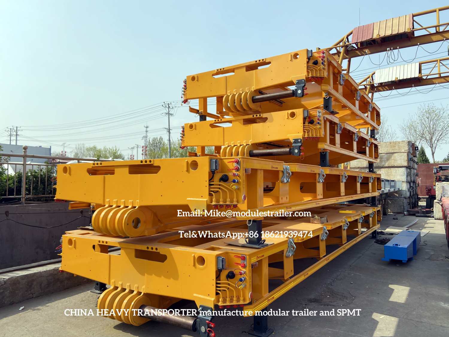 spacer of modular trailer goldhofer thpsl spacer of modular trailer goldhofer thpsl