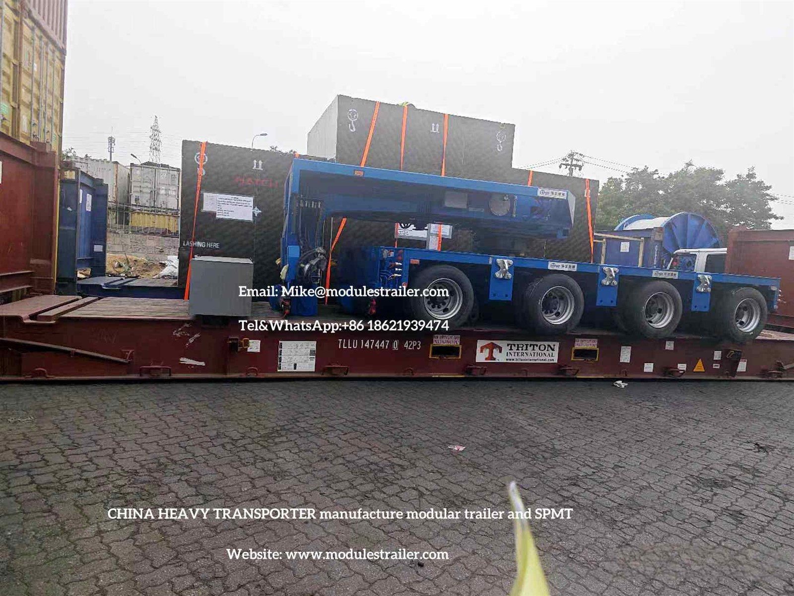 goldhofer modular trailer thpsl multiaxlehydraulic lowbed trailer 2 goldhofer modular trailer thpsl multiaxlehydraulic lowbed trailer 2